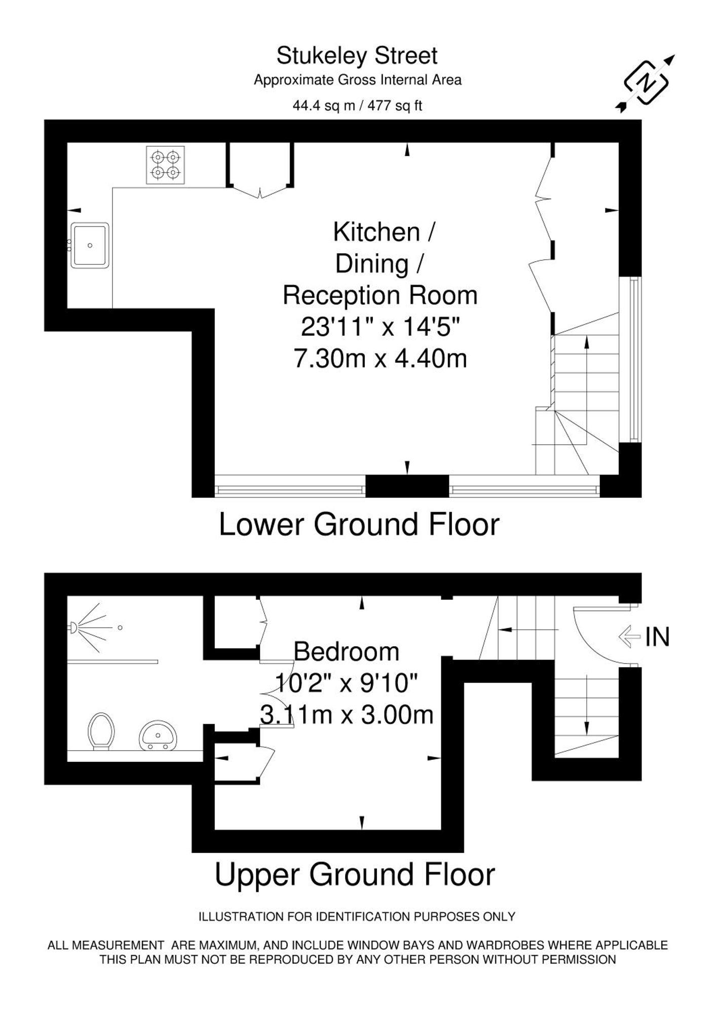 Urban Chic - Stukeley Apartment London Luaran gambar